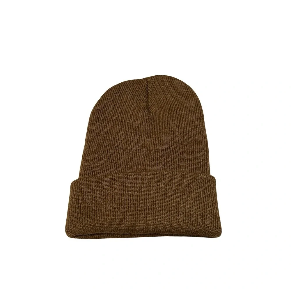 Carhartt Unisex Toddler Cuffed Beanie Cap Brown USA Made Measures 6